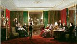 Famous Interior Paintings - Interior of a Salon on Rue de Gramont